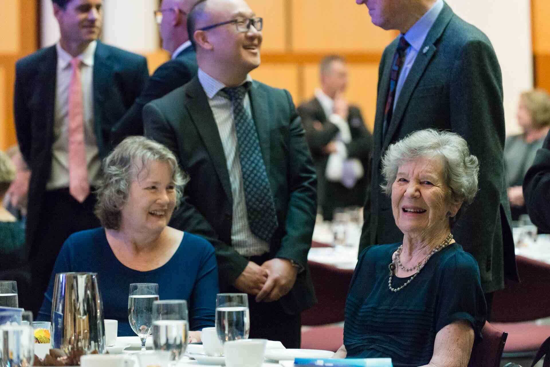 Guests gathered in person for the National Prayer Breakfast